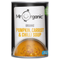 Mr Organic Organic Pumpkin, Carrot & Chilli Soup 400g - UK Food & Drink - 5060178075113