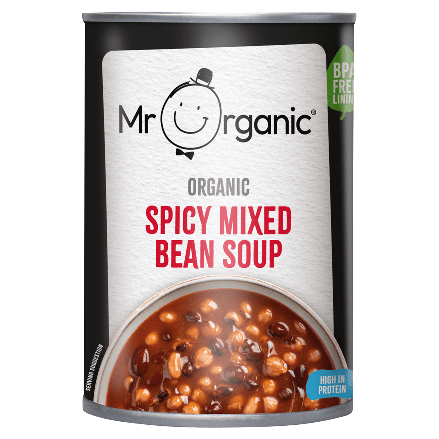 Mr Organic Organic Spicy Mixed Bean Soup 400g - UK Food & Drink - 5060178074048