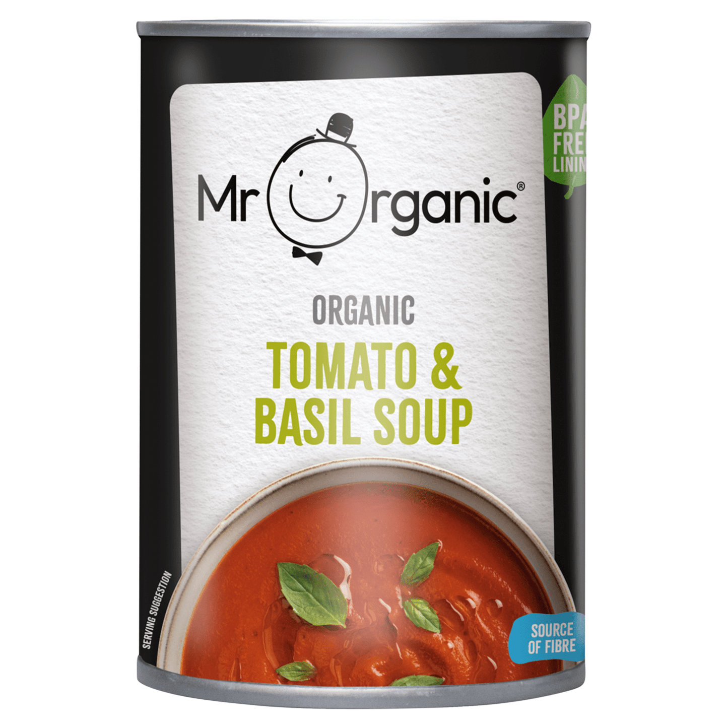 Mr Organic Organic Tomato & Basil Soup 400g - UK Food & Drink - 5060178074987