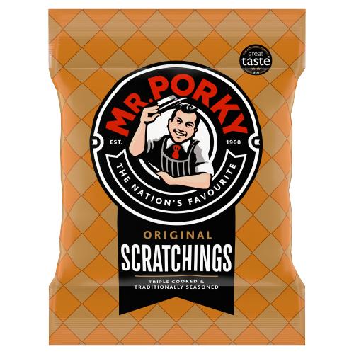 Mr. Porky Original Scratchings 40g - UK Food & Drink - 5010052113080