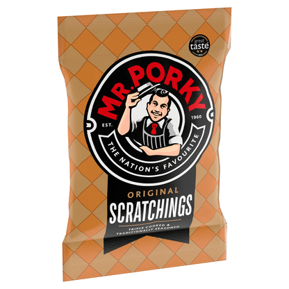 Mr. Porky Original Scratchings 65g - UK Food & Drink - 5010052112700