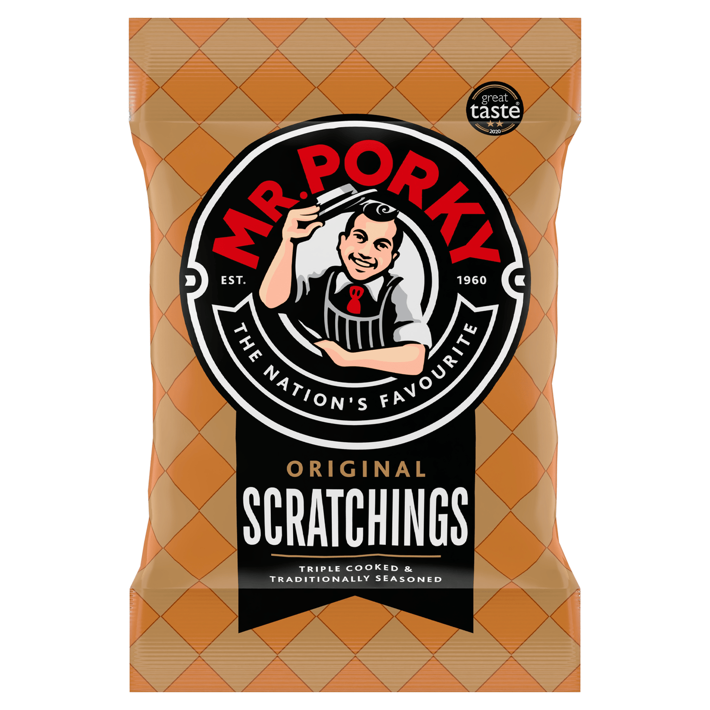 Mr. Porky Original Scratchings 65g - UK Food & Drink - 5010052112700