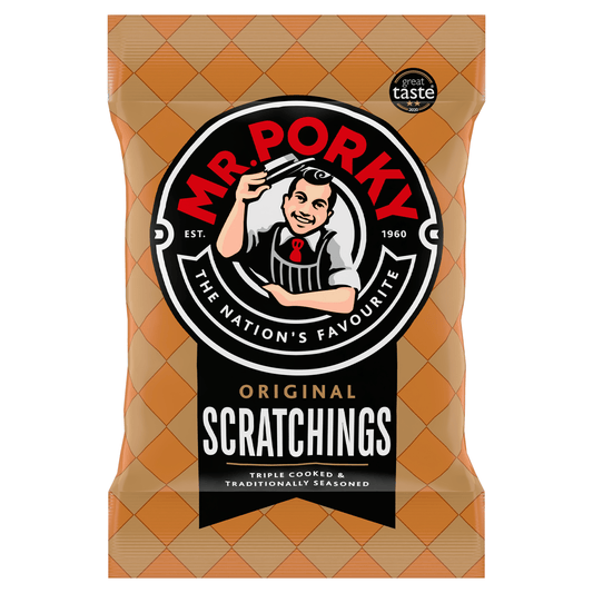 Mr. Porky Original Scratchings 65g - UK Food & Drink - 5010052112700
