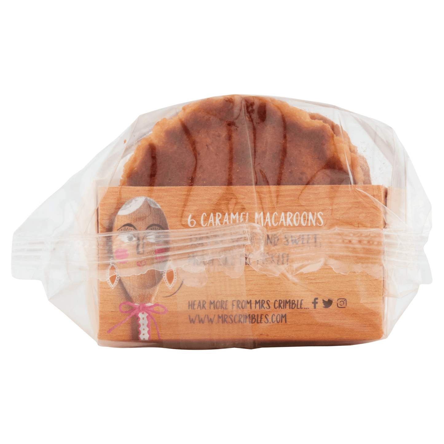 Mrs Crimble's 6 Caramel Macaroons 180g - UK Food & Drink - 5010822991320