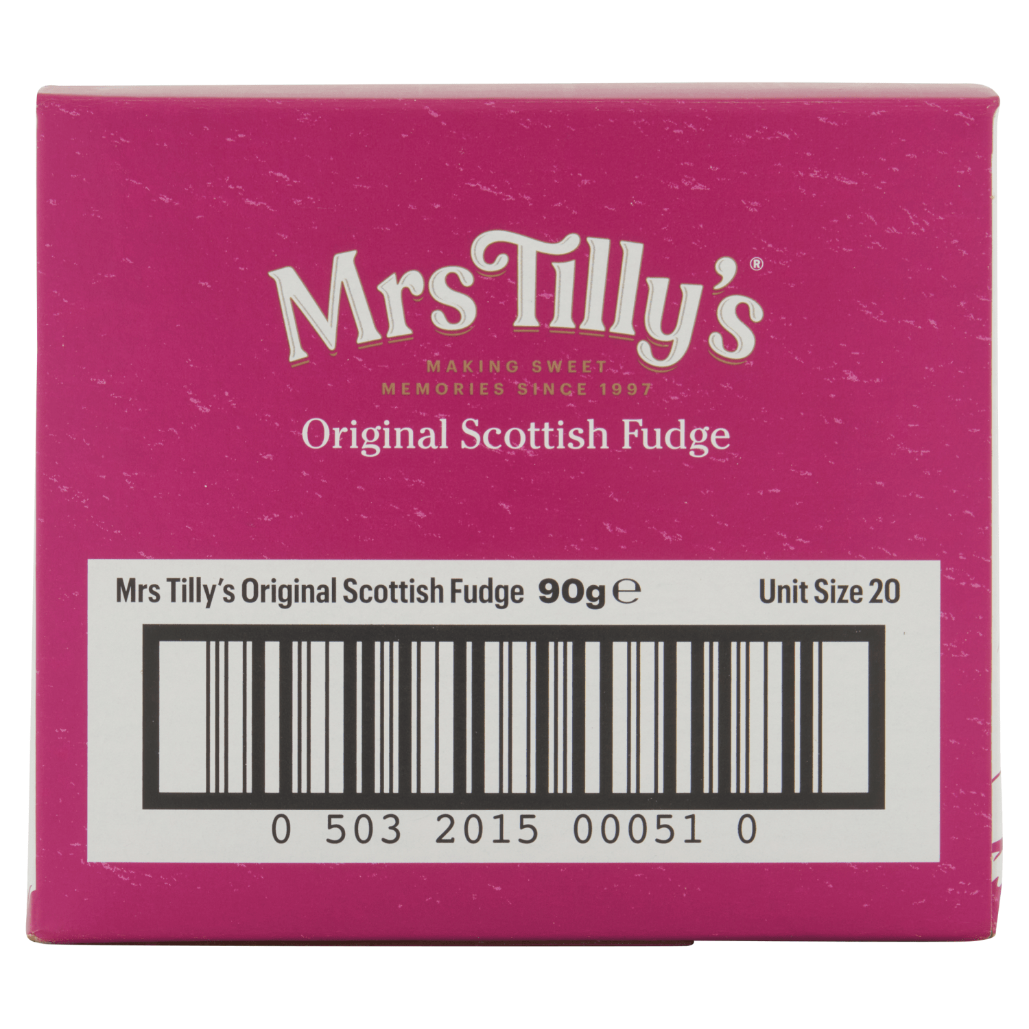 Mrs Tilly's Original Scottish Fudge 90g - UK Food & Drink - 5032015000381