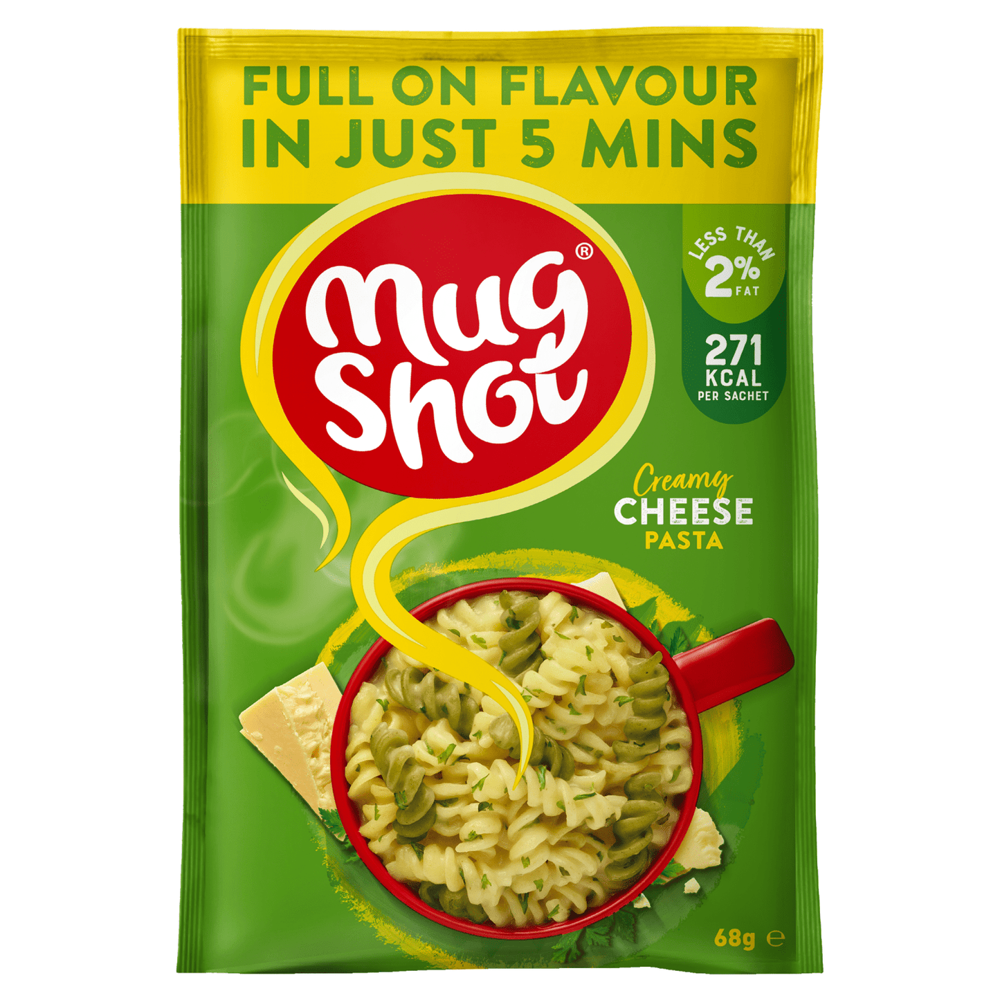 Mug Shot Creamy Cheese Pasta 68g - UK Food & Drink - 5021476000511