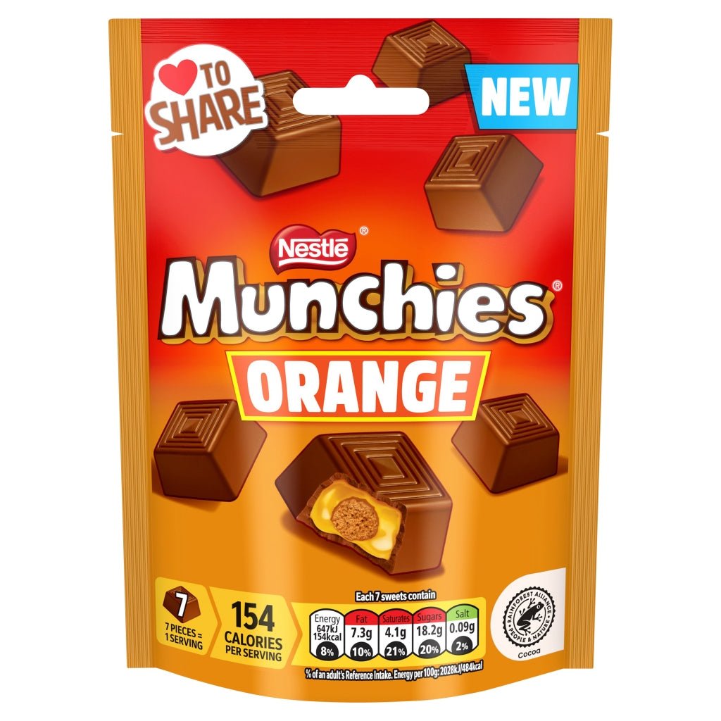 Munchies Orange 100g - UK Food & Drink - 8445291318823