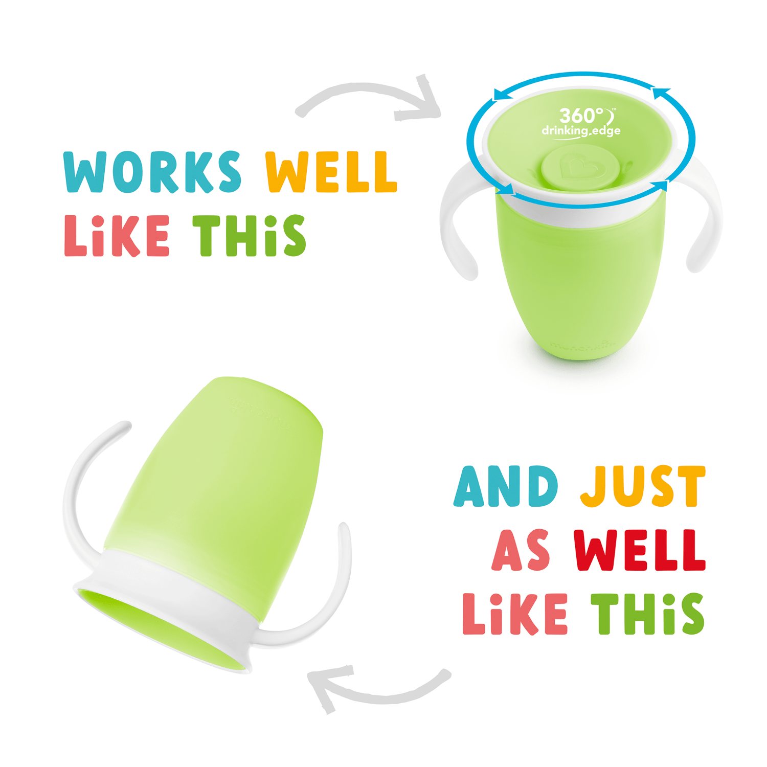 Munchkin Miracle 360¬° Cup 6m+ 270ml - UK Food & Drink - 5019090120944