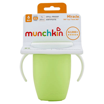 Munchkin Miracle 360¬° Cup 6m+ 270ml - UK Food & Drink - 5019090120944