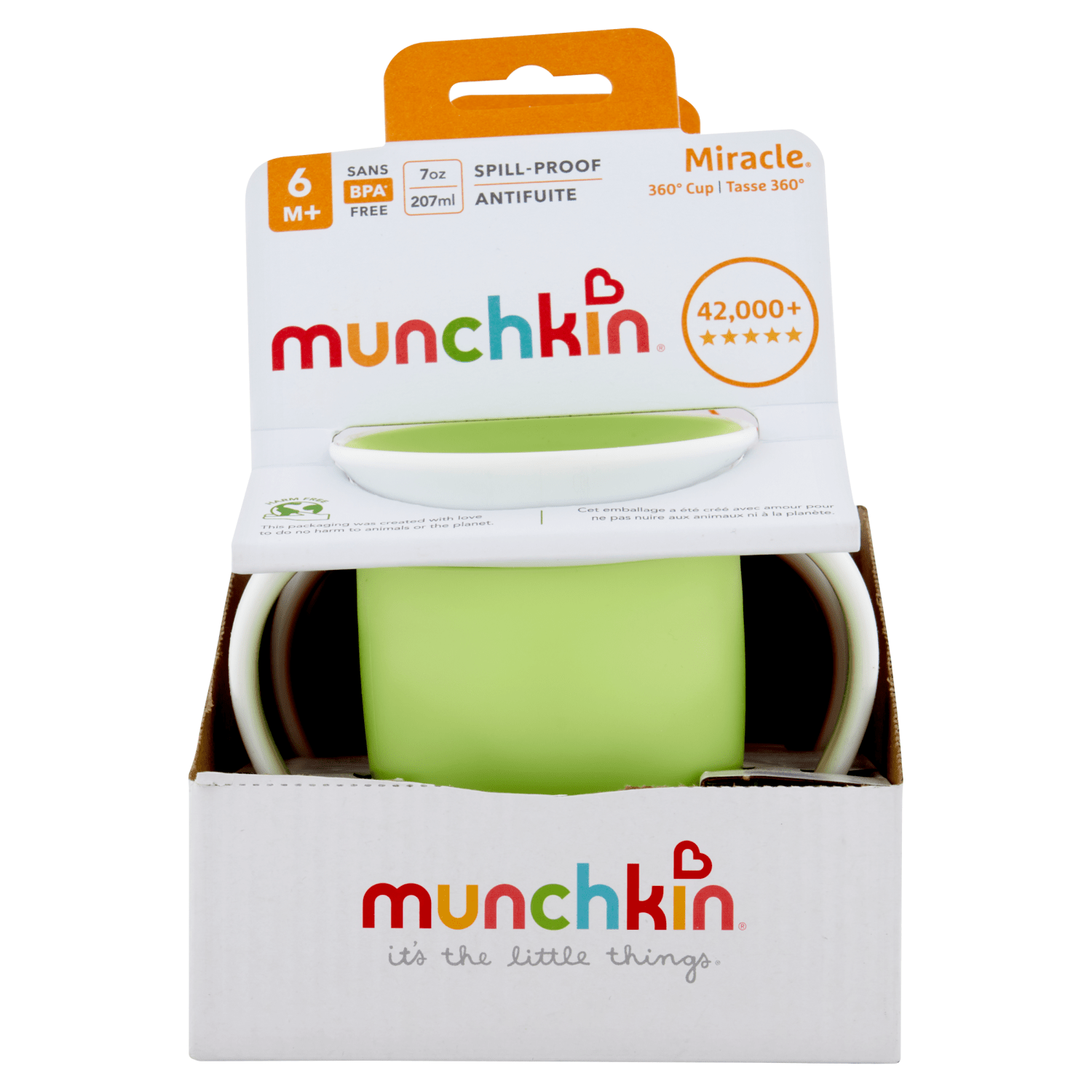 Munchkin Miracle 360¬° Cup 6m+ 270ml - UK Food & Drink - 5019090120944