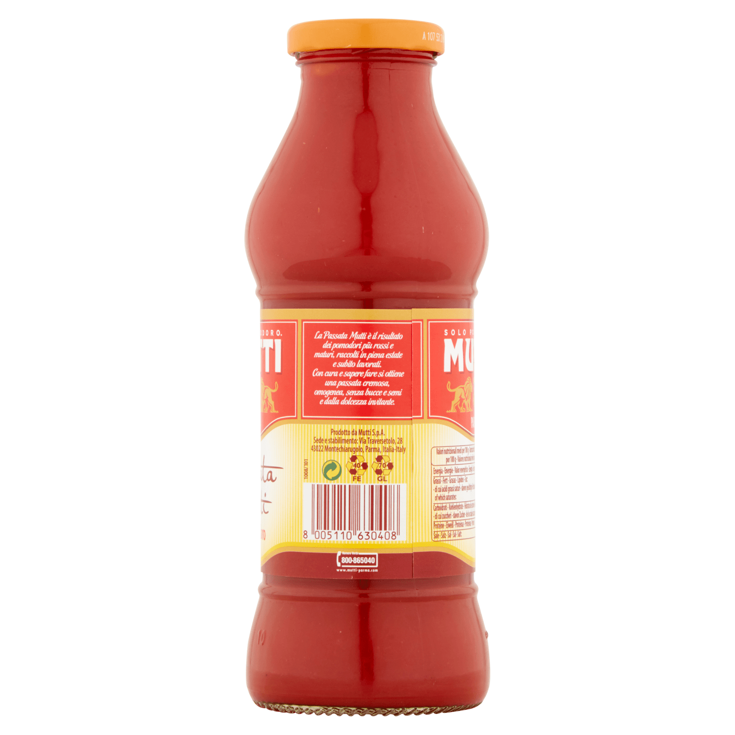 Mutti Parma Passata Tomato Puree 400g - UK Food & Drink - 8005110630408