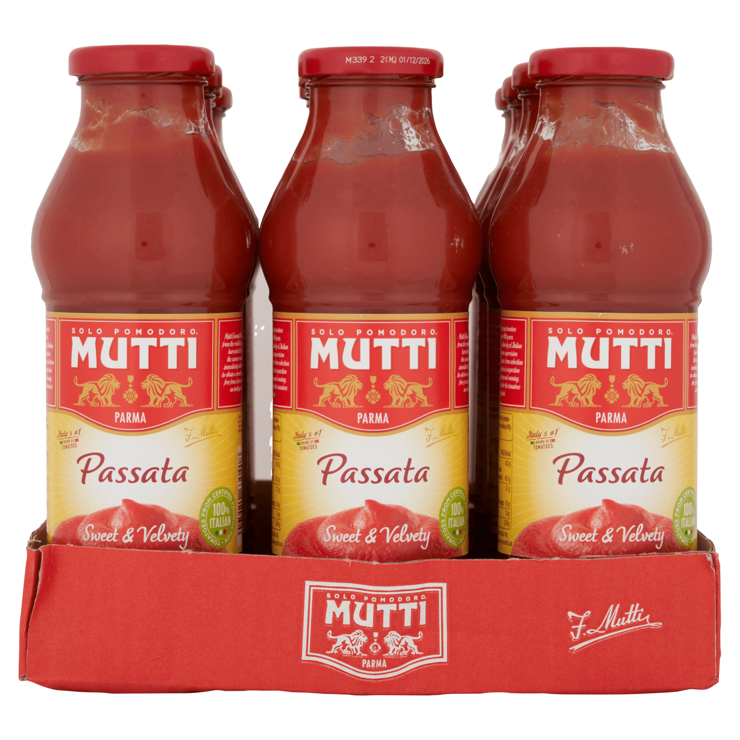 Mutti Parma Passata Tomato Puree 400g - UK Food & Drink - 8005110630408