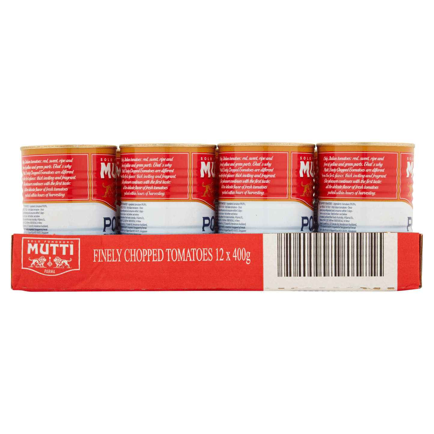 Mutti Polpa Finely Chopped Tomatoes 400g - UK Food & Drink - 80042556