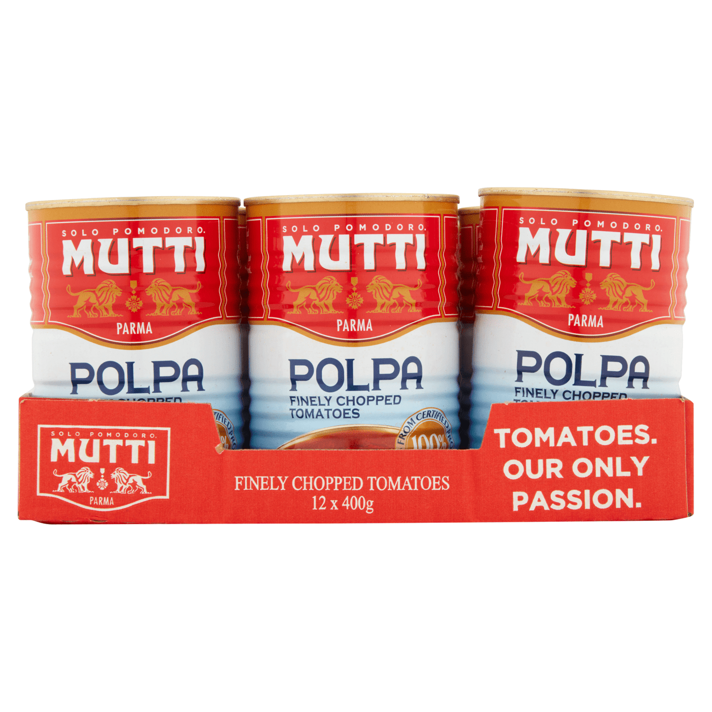Mutti Polpa Finely Chopped Tomatoes 400g - UK Food & Drink - 80042556