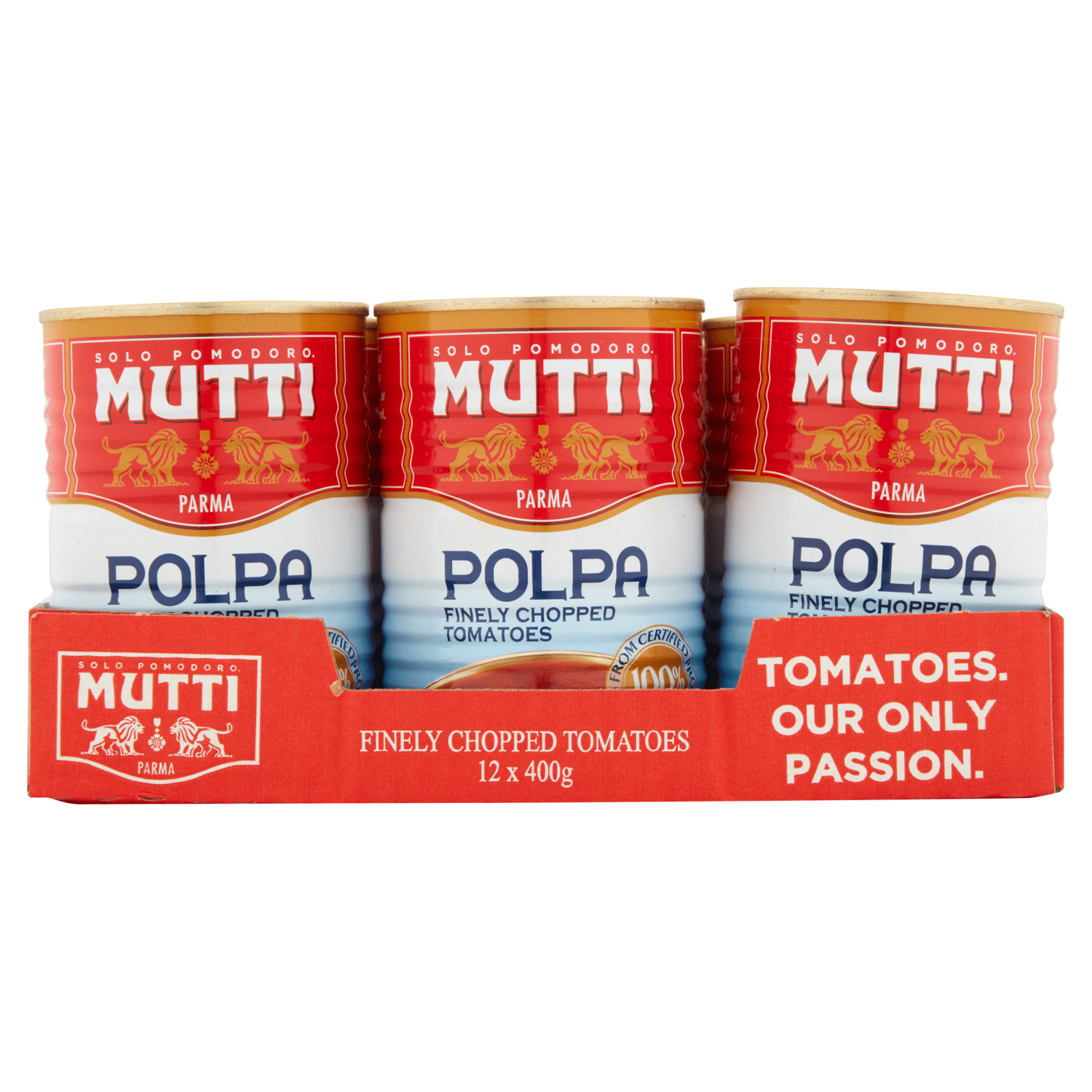 Mutti Polpa Finely Chopped Tomatoes 400g - UK Food & Drink - 80042556