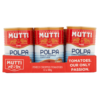 Mutti Polpa Finely Chopped Tomatoes 400g - UK Food & Drink - 80042556