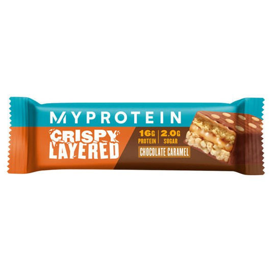 Myprotein Crispy Layered Chocolate Caramel 58g - UK Food & Drink - 5060746509217