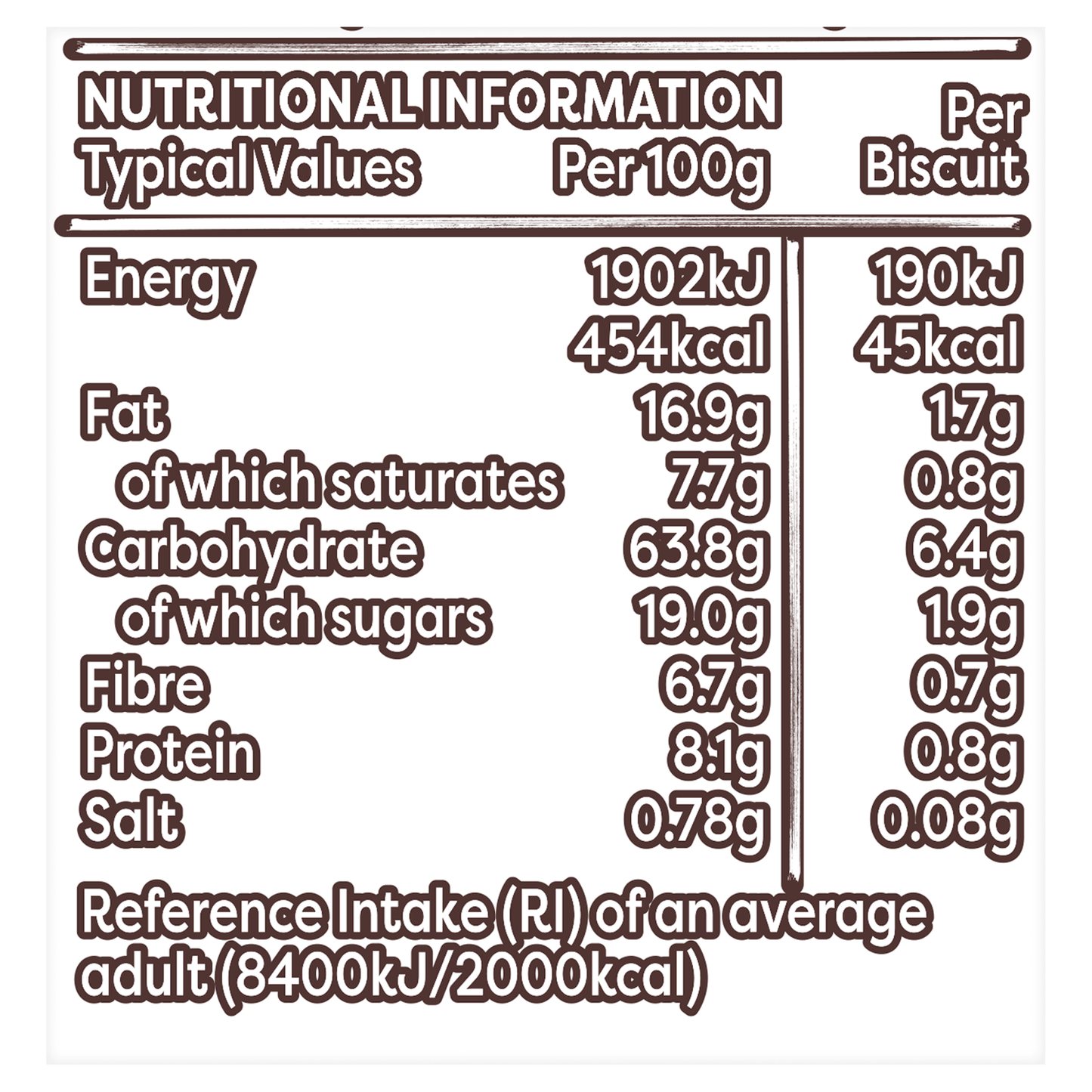 Nairns Choc Chip Oat Biscuits - UK Food & Drink - 61232202556