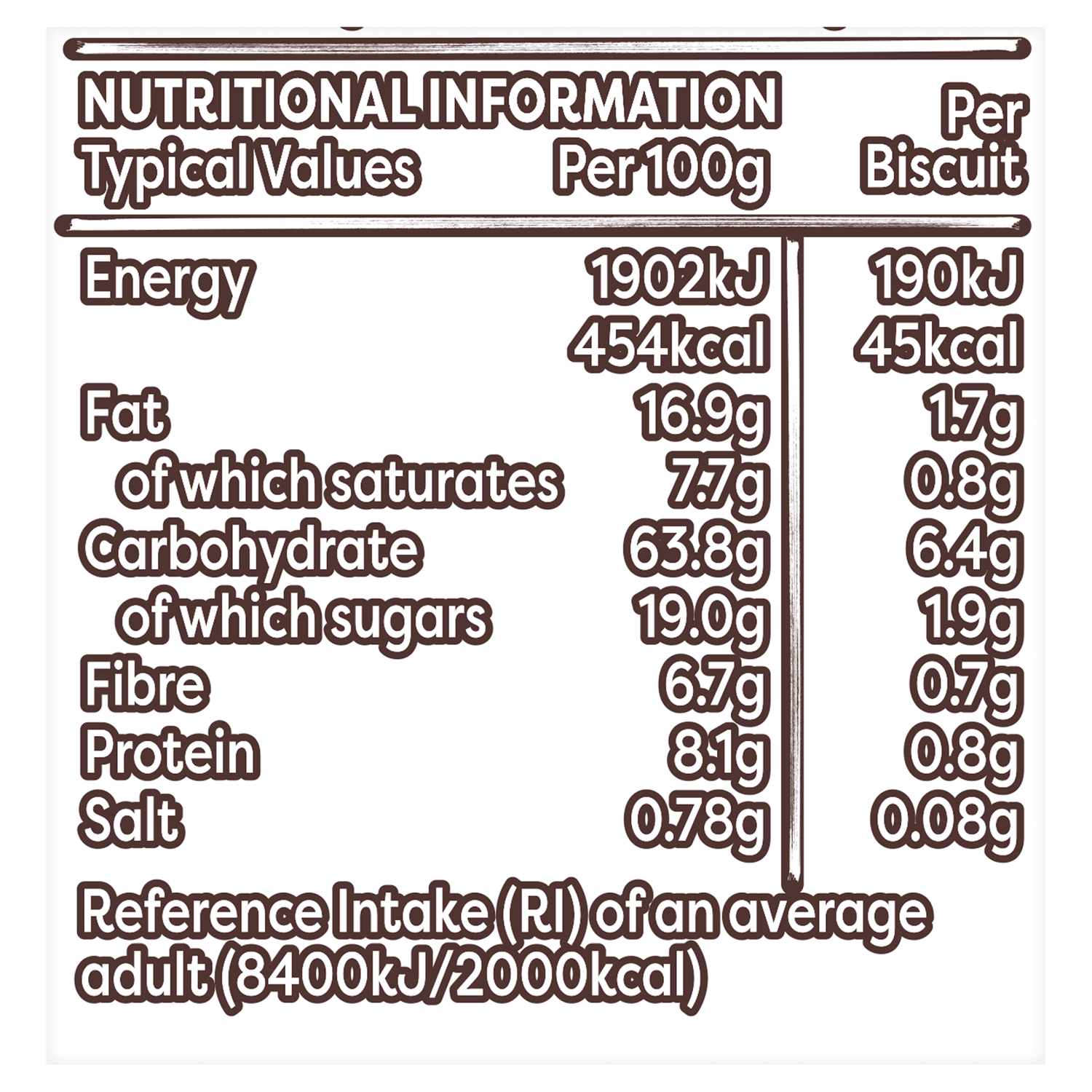 Nairns Choc Chip Oat Biscuits - UK Food & Drink - 61232202556