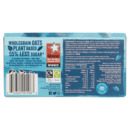 Nairn's Coconut & Chia Oat Biscuits 200g - UK Food & Drink - 612322001063