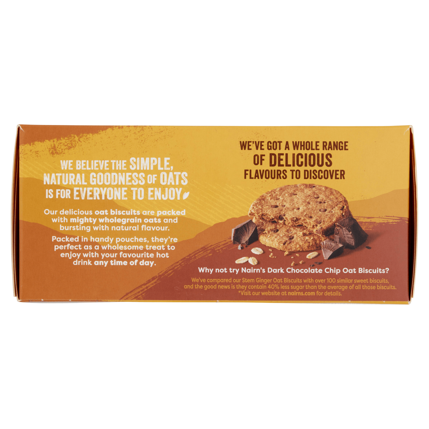 Nairn's Stem Ginger Oat Biscuits 200g - UK Food & Drink - 61232201047