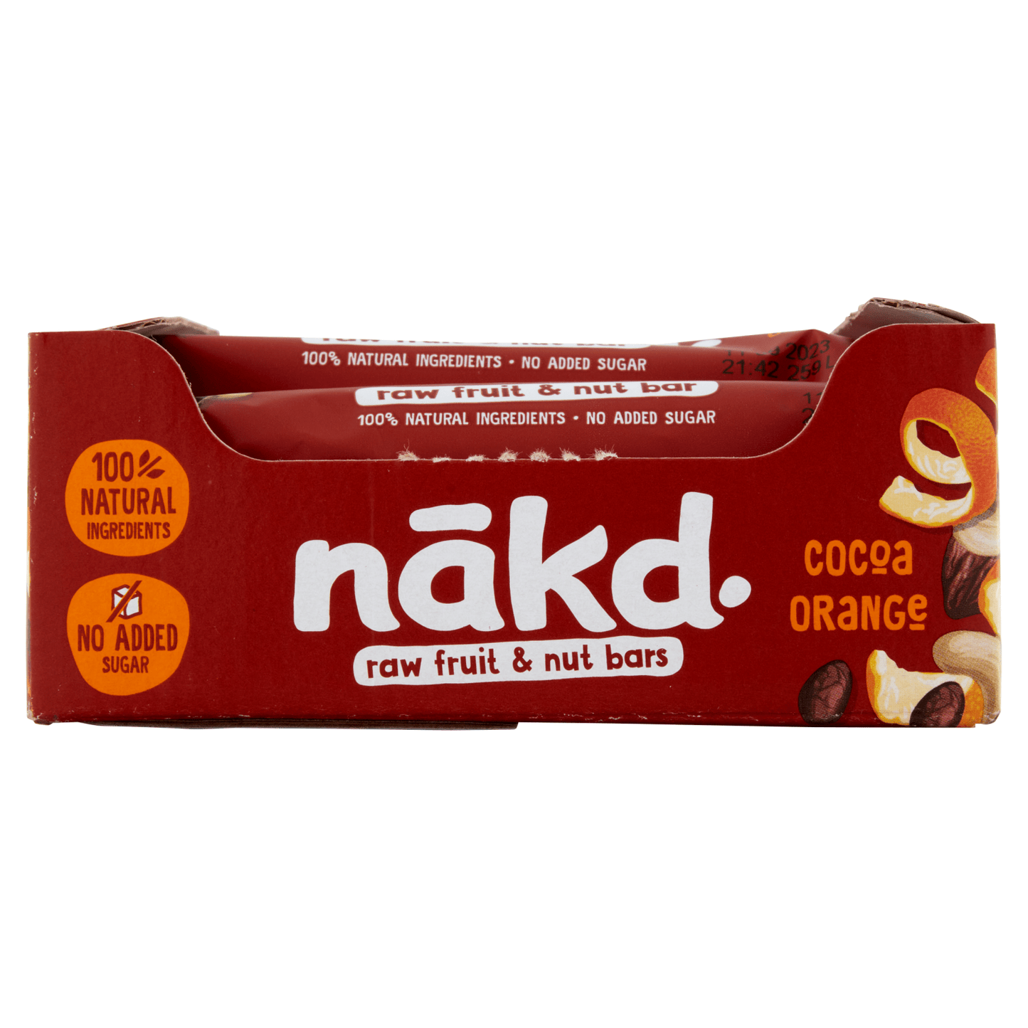 Nākd Cocoa Orange Raw Fruit & Nut Bar 35g - UK Food & Drink - 5060088701447