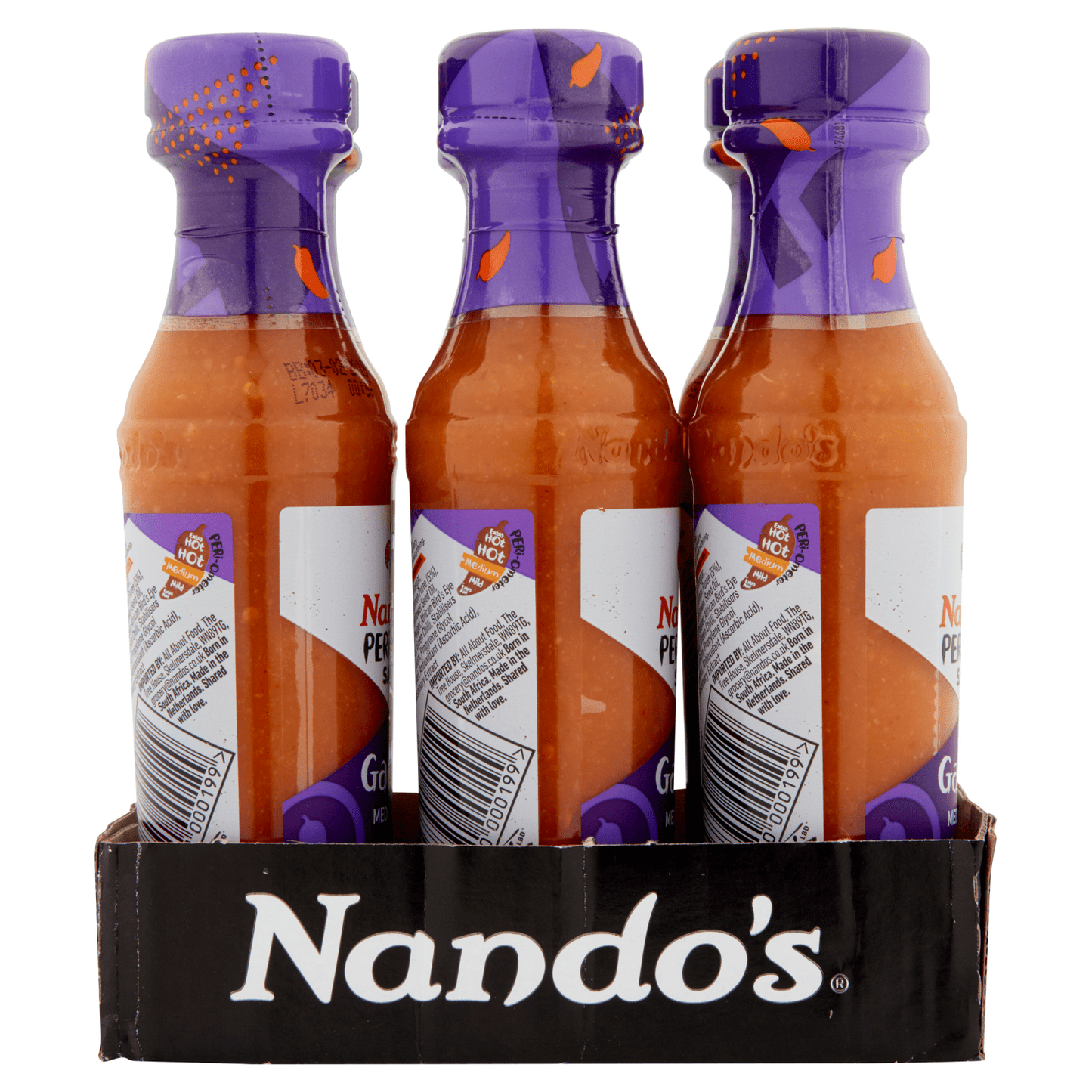 Nando's Garlic Peri - Peri Sauce 125g - UK Food & Drink - 6003770000199