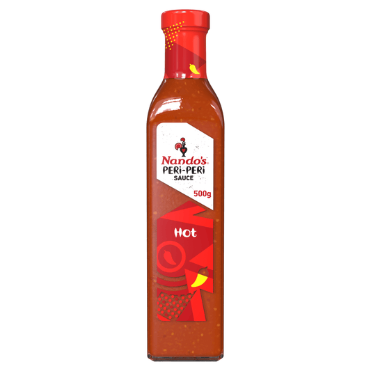 Nando's Hot Peri - Peri Sauce 500g - UK Food & Drink - 6003770007464
