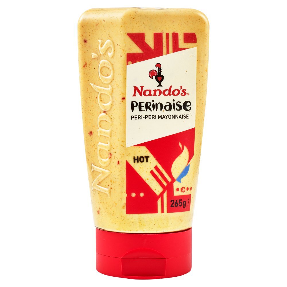 Nando's Hot Perinaise Peri - Peri Mayonnaise 265g - UK Food & Drink - 6003770009154