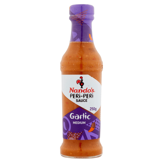 Nando's Medium Peri - Peri Sauce Garlic 250g - UK Food & Drink - 6003770000649