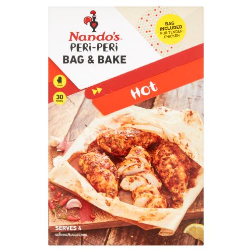 Nando's Peri - Peri Bag & Bake Hot 20g - UK Food & Drink - 6003770009673