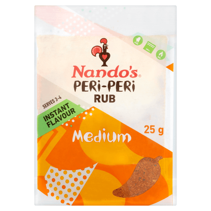 Nando's Peri - Peri Rub Medium 25g - UK Food & Drink - 5039303000825