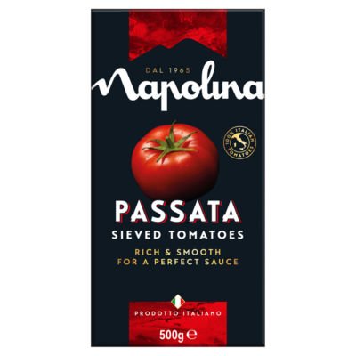 Napolina Passata Sieved Tomatoes 500g - UK Food & Drink - 5000232819109