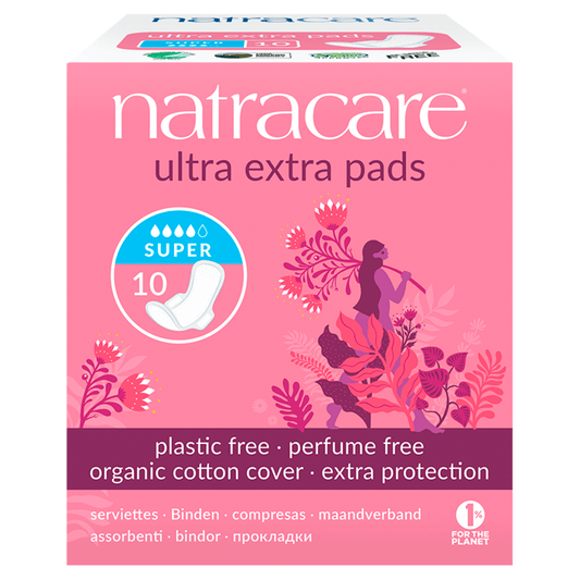 Natracare Ultra Extra Pads Super - UK Food & Drink - 782126003287
