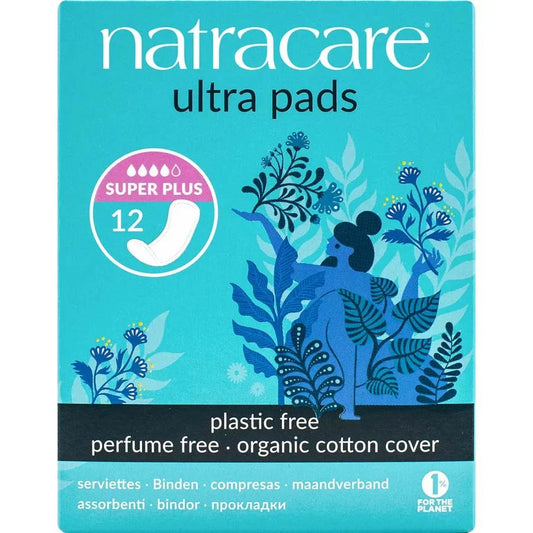 Natracare Ultra Pads Super Plus - UK Food & Drink - 782126003119