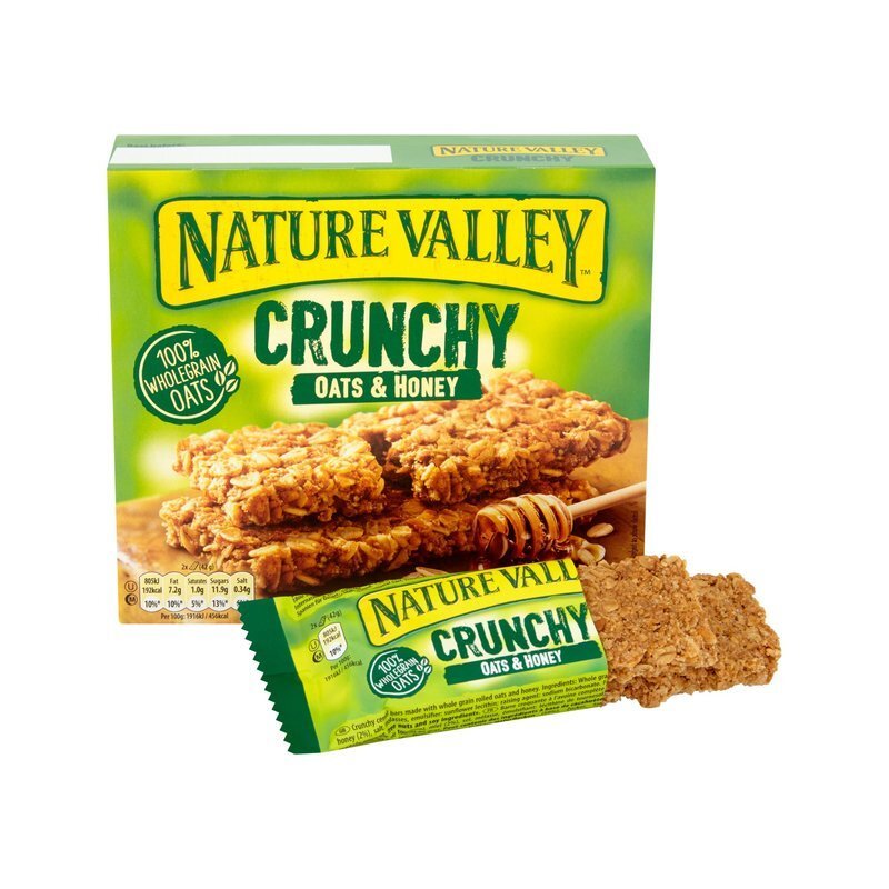 Nature Valley Crunchy Oats & Honey 5 x 42g (210g) - UK Food & Drink - 8410076600790