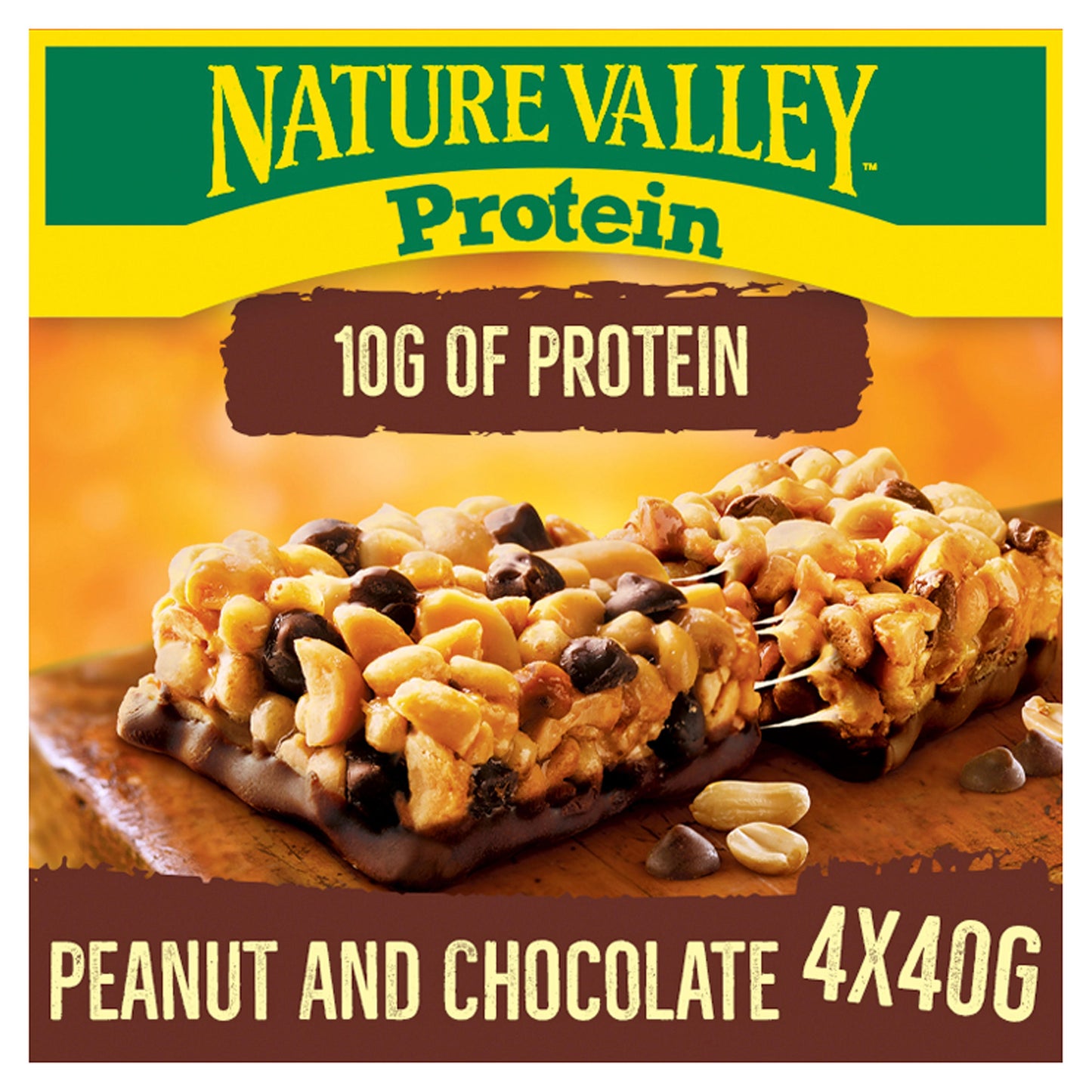 Nature Valley Protein Peanut & Choc 4pk 160g