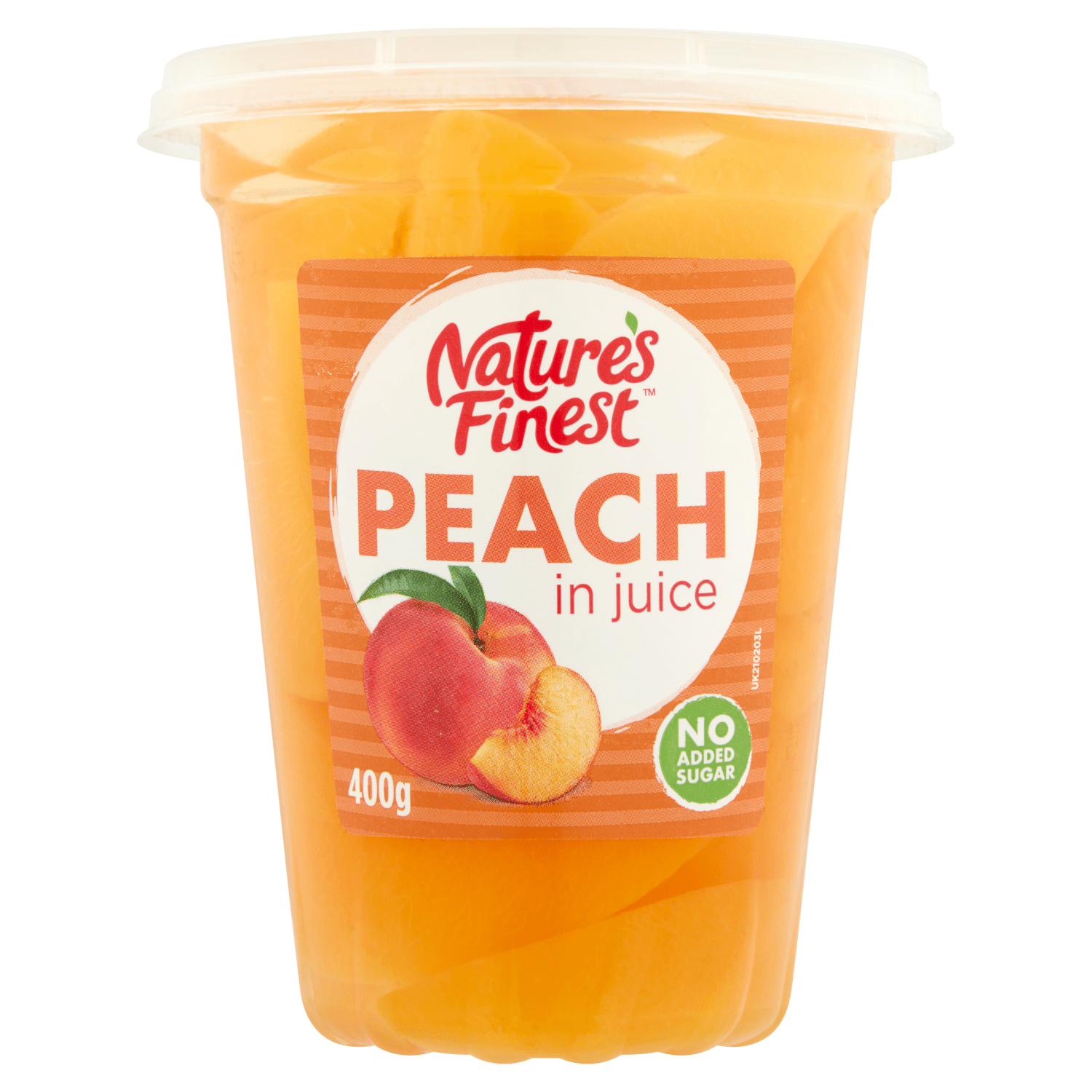 Nature's Finest Peach in Juice 400g - UK Food & Drink - 9310006005628