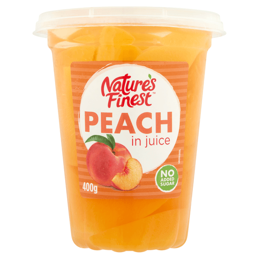 Nature's Finest Peach in Juice 400g - UK Food & Drink - 9310006005628
