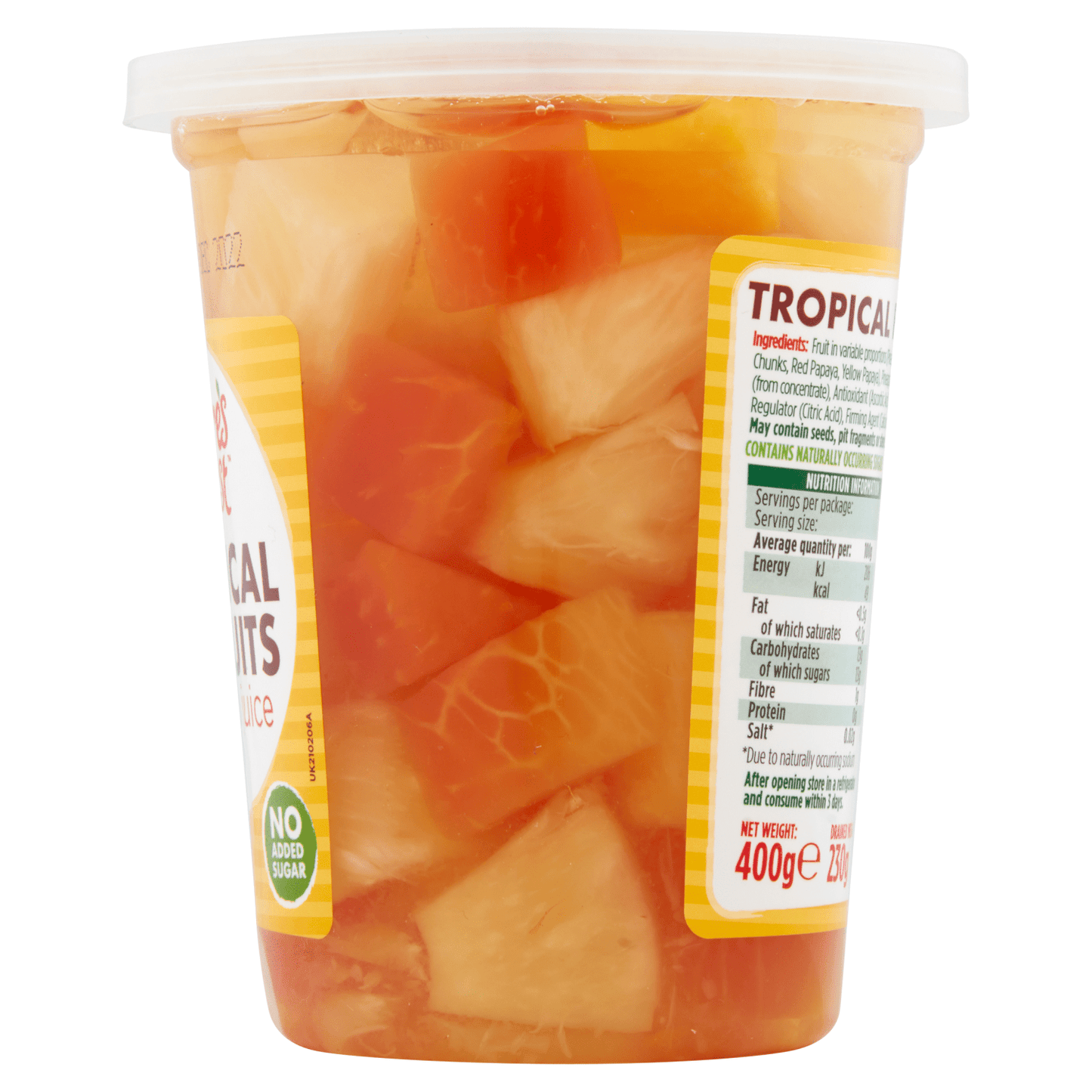 Nature's Finest Tropical Fruits in Juice 400g - UK Food & Drink - 9310006005604