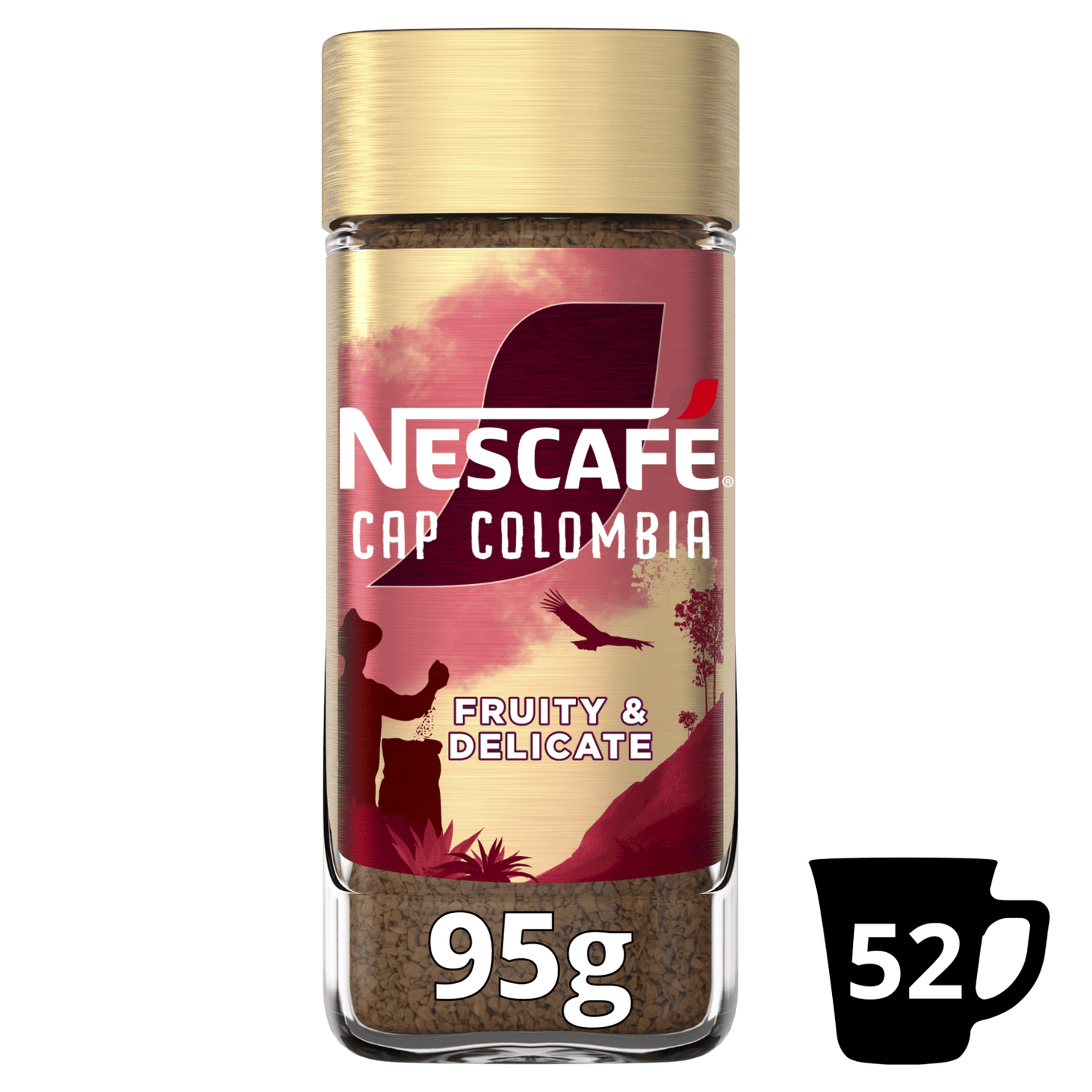 Nescafe Cap Colombia 95g - UK Food & Drink - 8445290000019