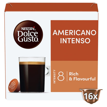 Nescafe Dolce Gusto Americano Intenso 16S - UK Food & Drink - 8445290442437