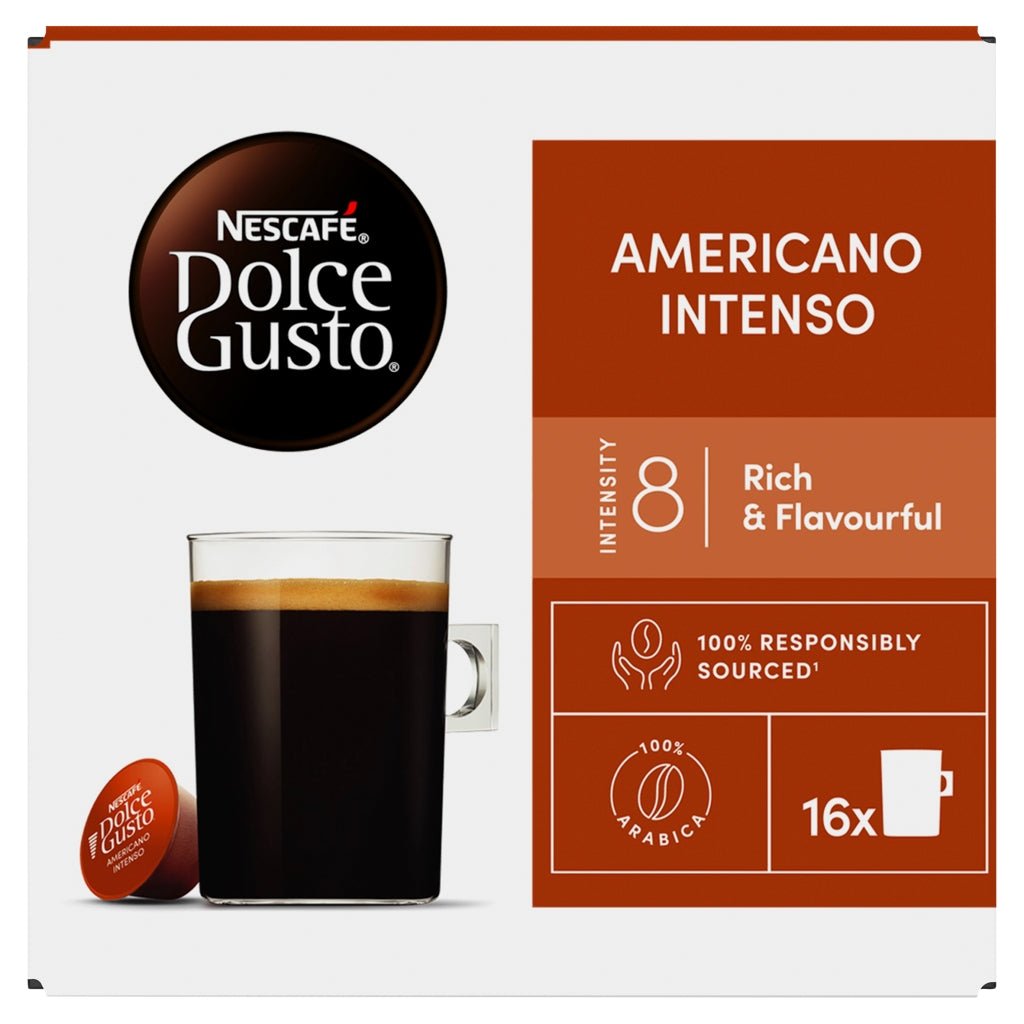 Nescafe Dolce Gusto Americano Intenso 16S - UK Food & Drink - 8445290442437