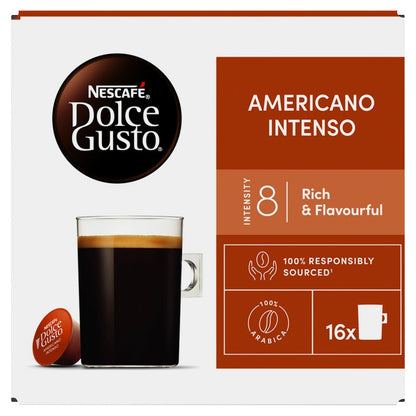 Nescafe Dolce Gusto Americano Intenso 16S - UK Food & Drink - 8445290442437