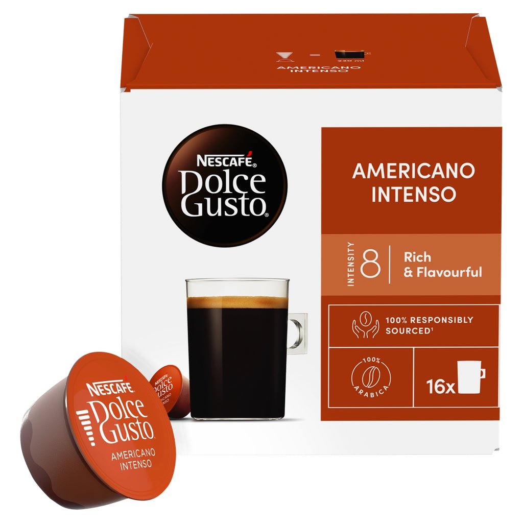 Nescafe Dolce Gusto Americano Intenso 16S - UK Food & Drink - 8445290442437