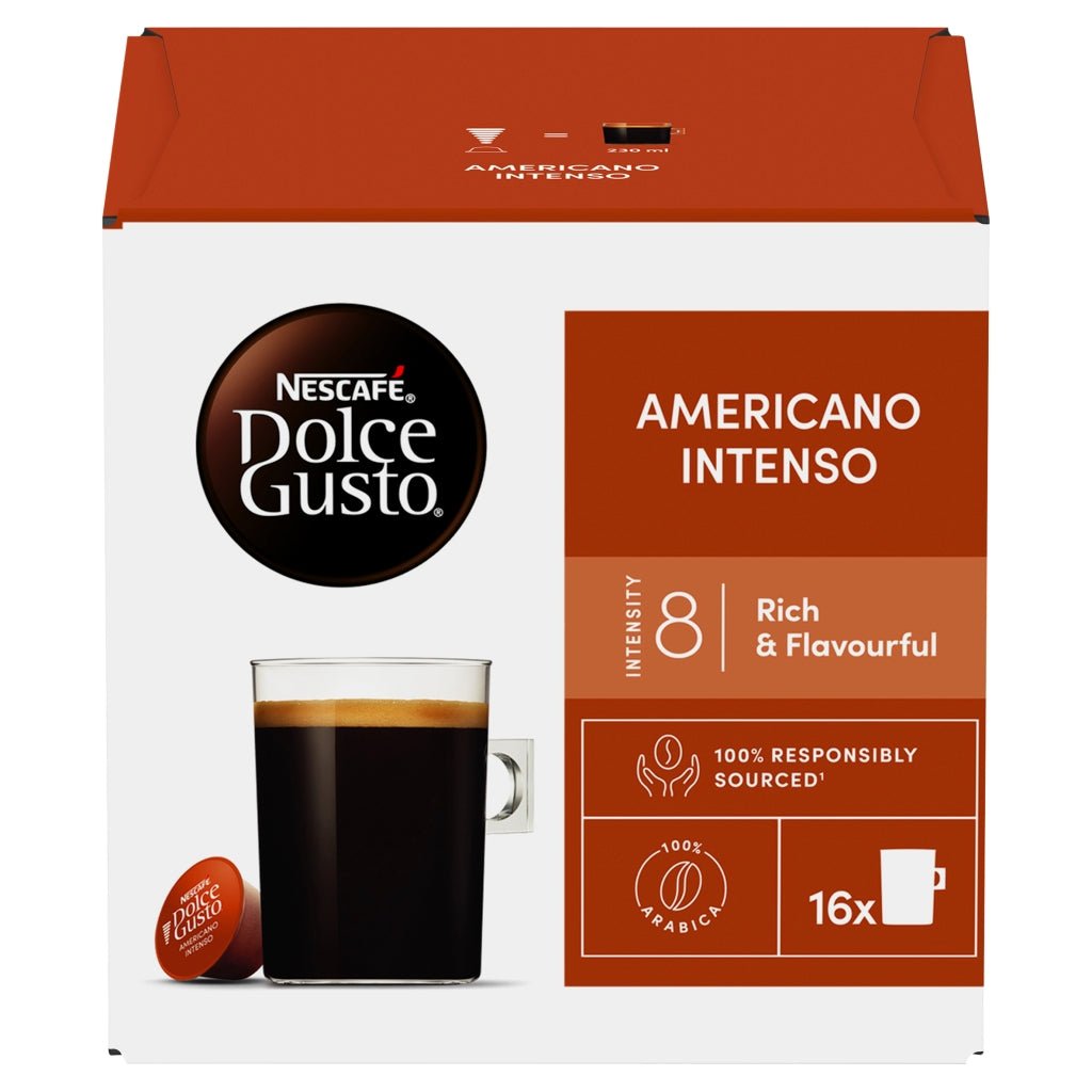Nescafe Dolce Gusto Americano Intenso 16S - UK Food & Drink - 8445290442437