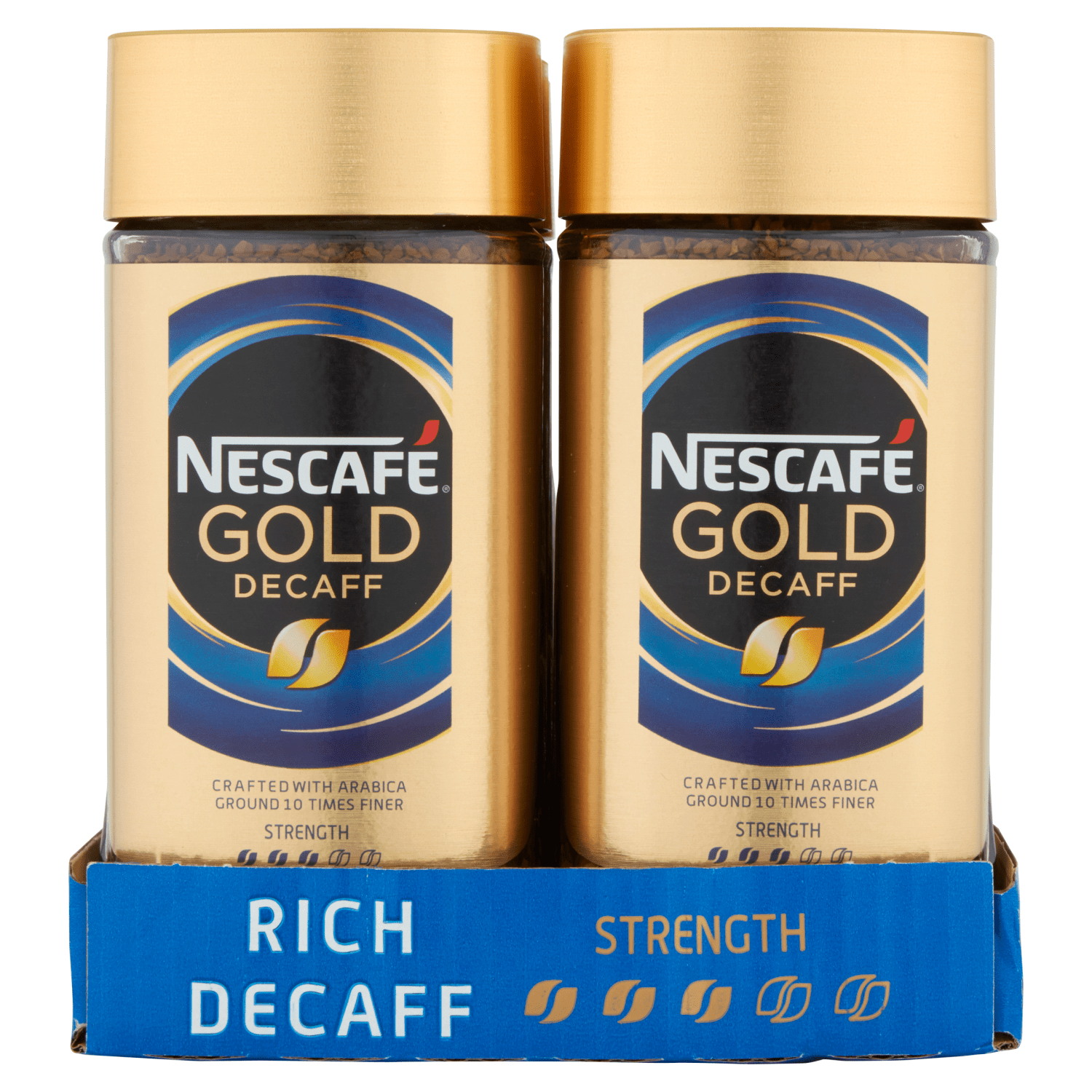 Nescafé Gold Decaff Instant Coffee 200g - UK Food & Drink - 7613036077538