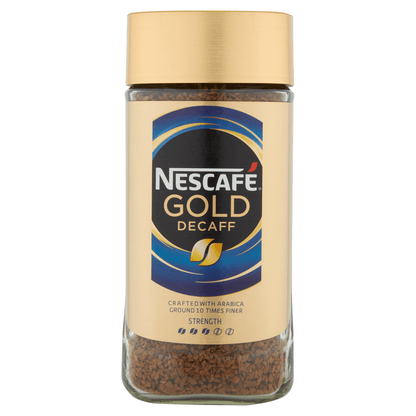 Nescafé Gold Decaff Instant Coffee 200g - UK Food & Drink - 7613036077538