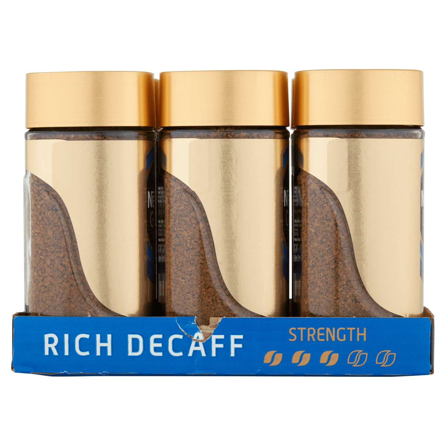 Nescafé Gold Decaff Instant Coffee 200g - UK Food & Drink - 7613036077538