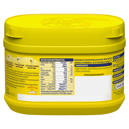Nesquik Banana Flavour Milkshake Mix 300g - UK Food & Drink - 7613031513093